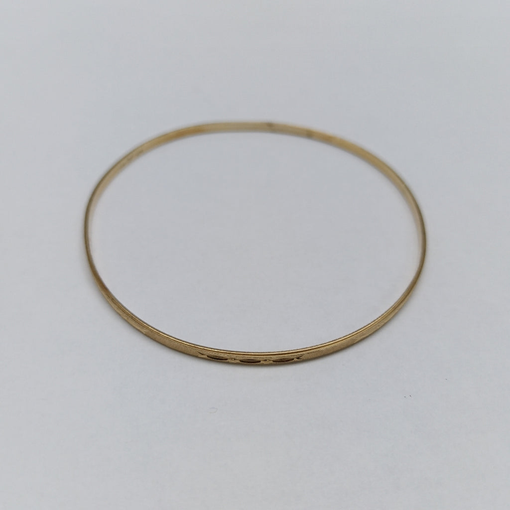 PULSERA RIGIDA ORO 14 K 5,20 GRMS (SEMINUEVO)