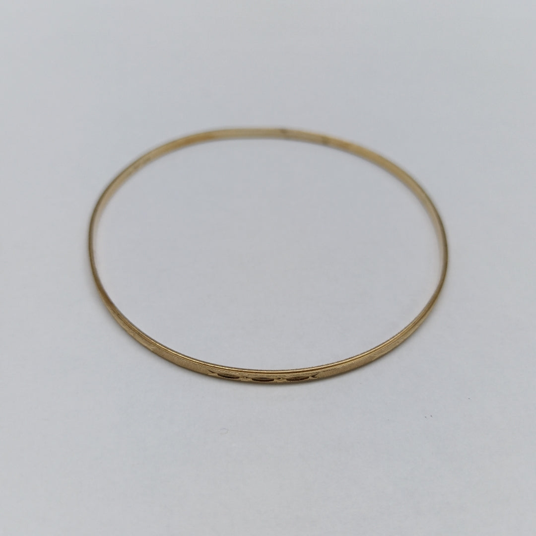 PULSERA RIGIDA ORO 14 K 5,20 GRMS (SEMINUEVO)