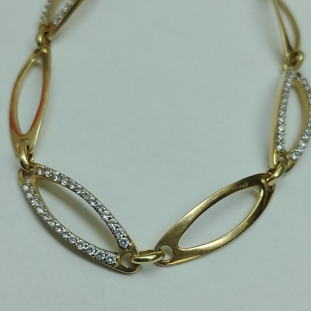 PULSERA ORO 14 K 7.7 GRMS (SEMINUEVO)