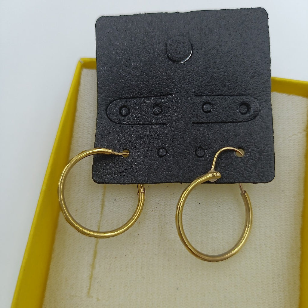 ARRACADAS PAR ORO 10 K 1.3 GRMS (SEMINUEVO)