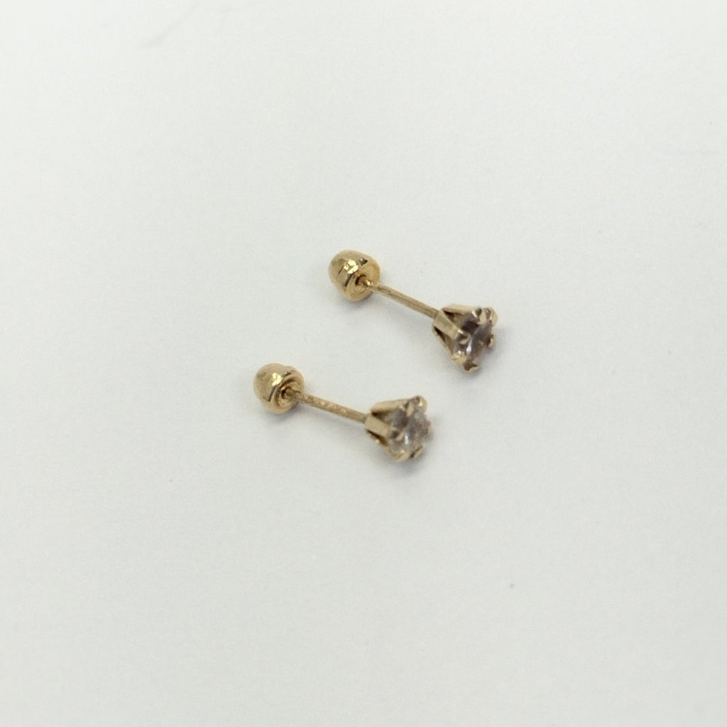 BROQUELES PAR ORO 14 K 0.3 GRMS (SEMINUEVO)