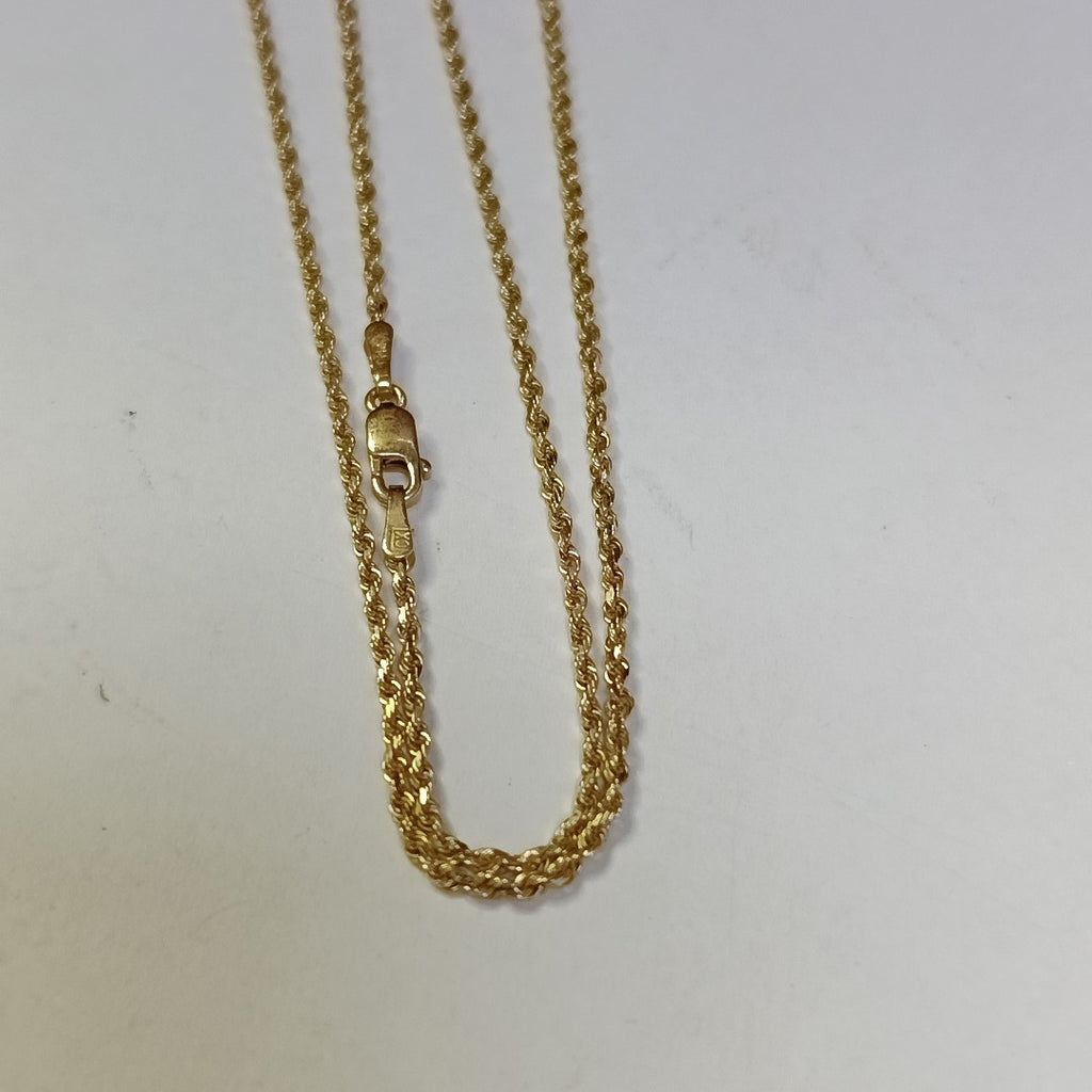 CADENA ORO 14 K 3.9 GRMS (SEMINUEVO)