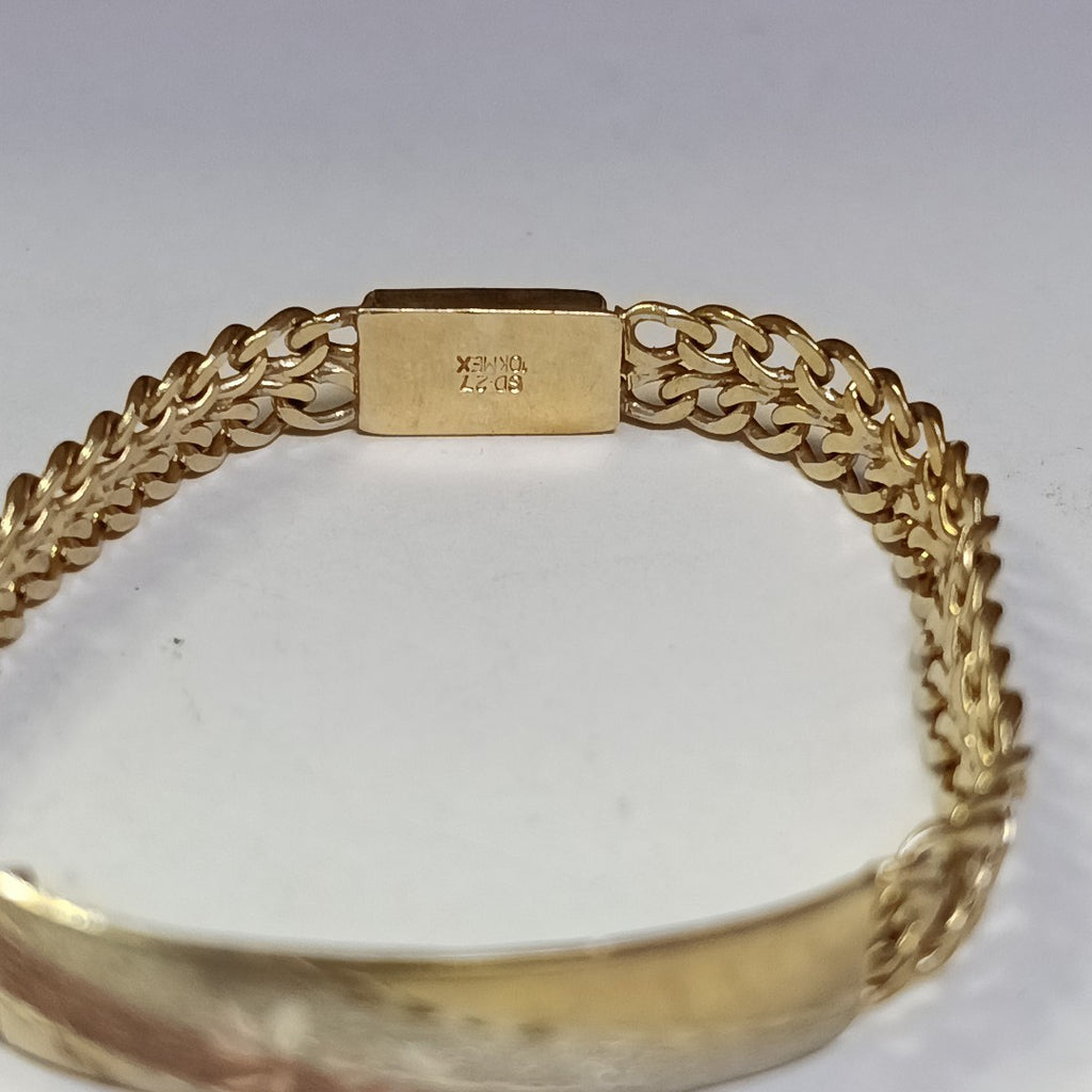 ESCLAVA ORO 10 K 10.4 GRMS (SEMINUEVO)