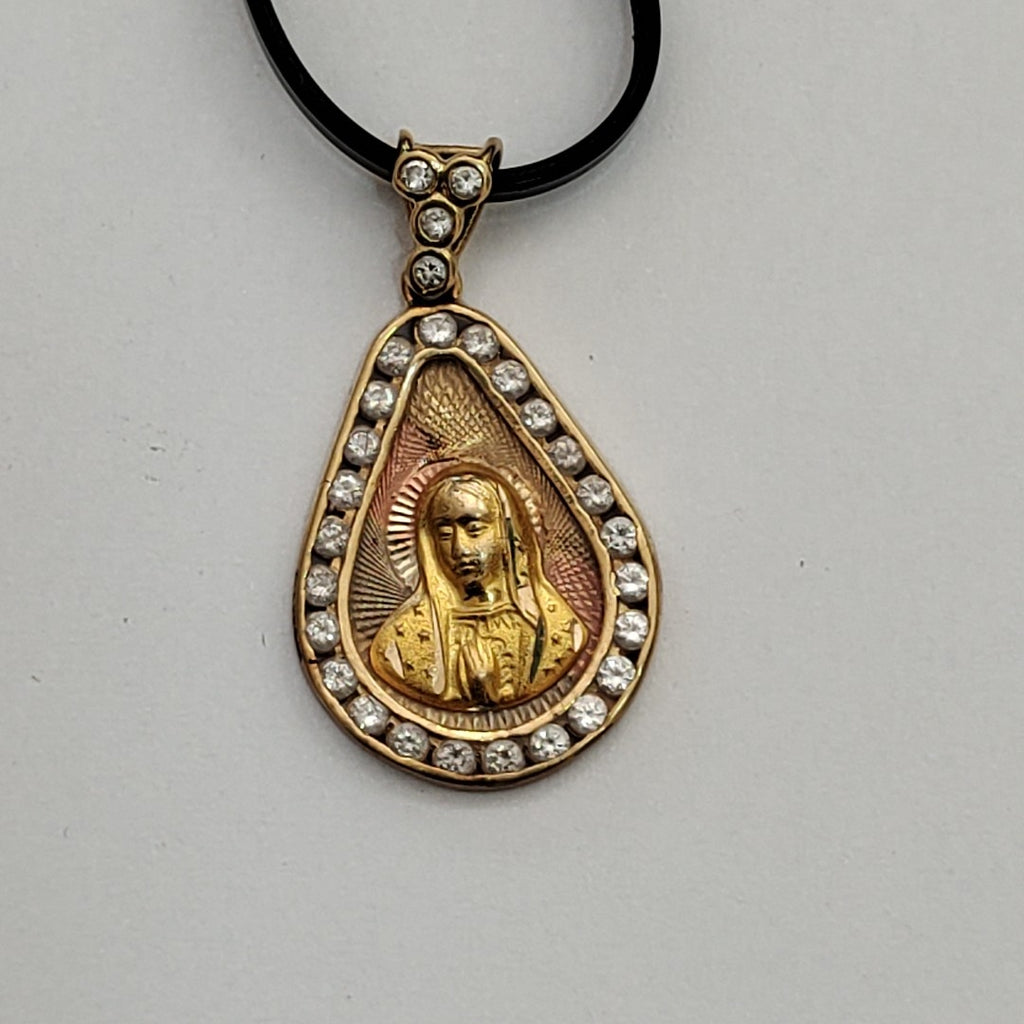 MEDALLA RELIGIOSA ORO 14 K 2.3 GRMS (SEMINUEVO)