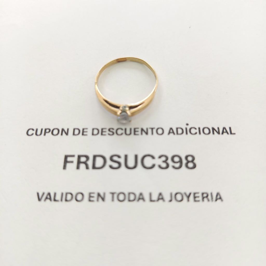 ANILLITO ORO 10 K 1,40 GRMS (SEMINUEVO)
