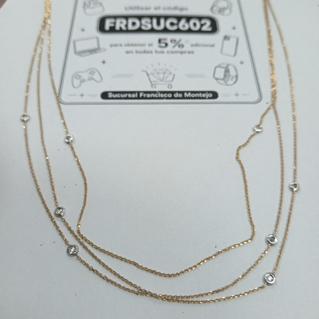 GARGANTILLA ORO 14 K 5.2 GRMS (SEMINUEVO)