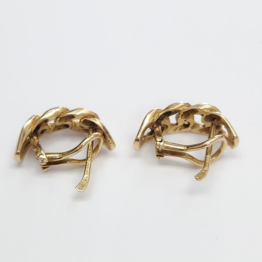 ARETES PAR ORO 14 K 6,20 GRMS (SEMINUEVO)