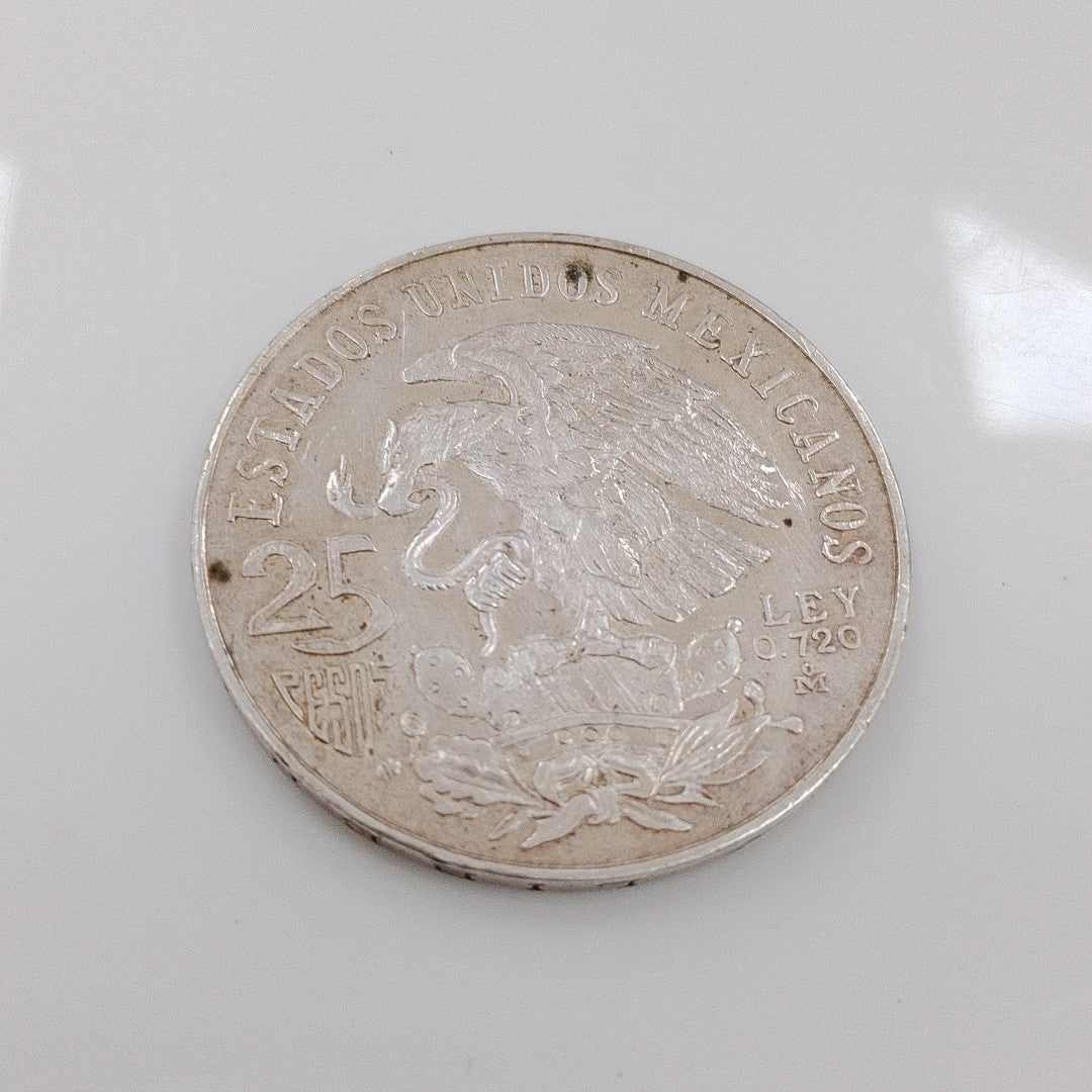 MEDALLA CONMEMORATIVA PLATA 22.5 GRMS (SEMINUEVO)