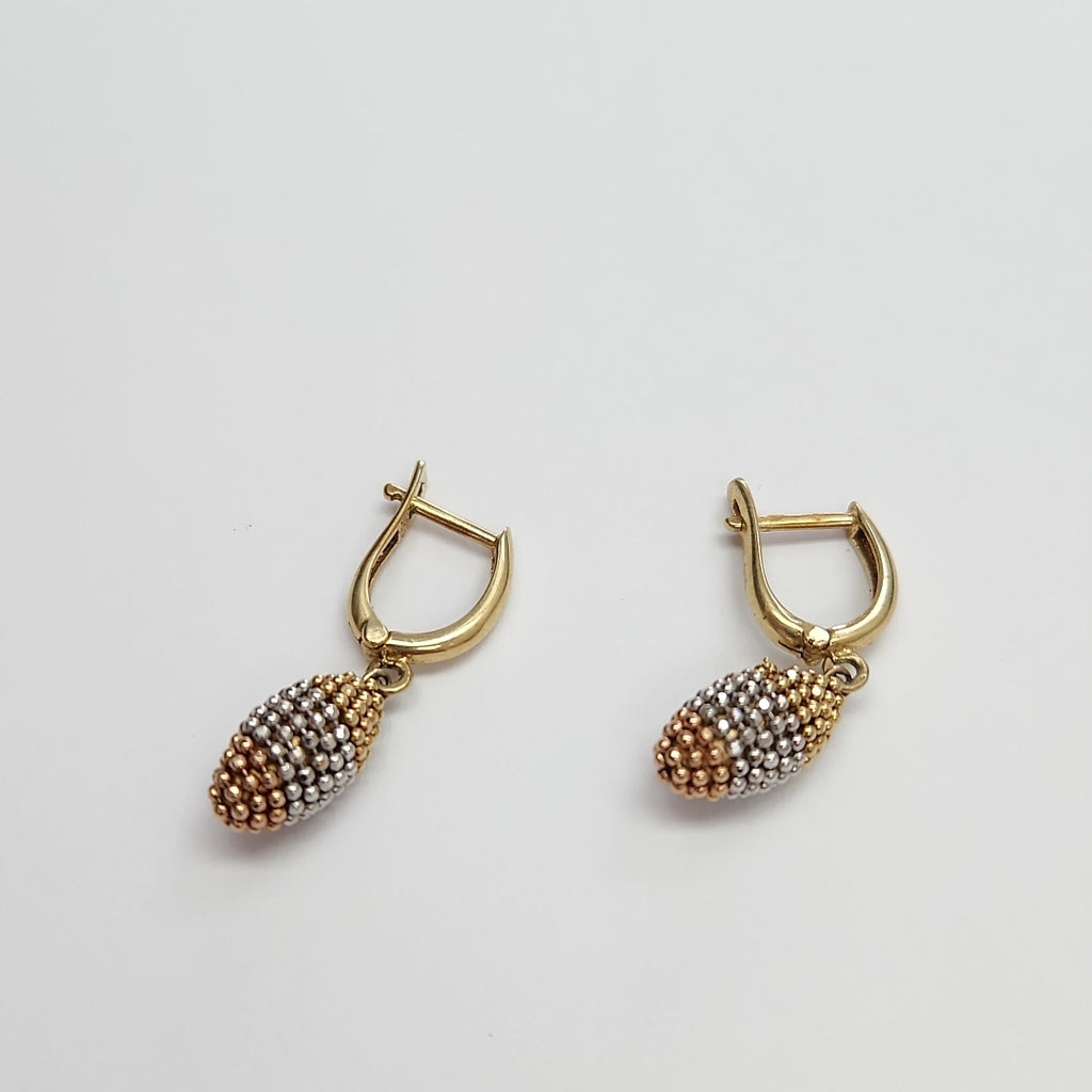 ARETES PAR ORO 14 K 3,60 GRMS (SEMINUEVO)
