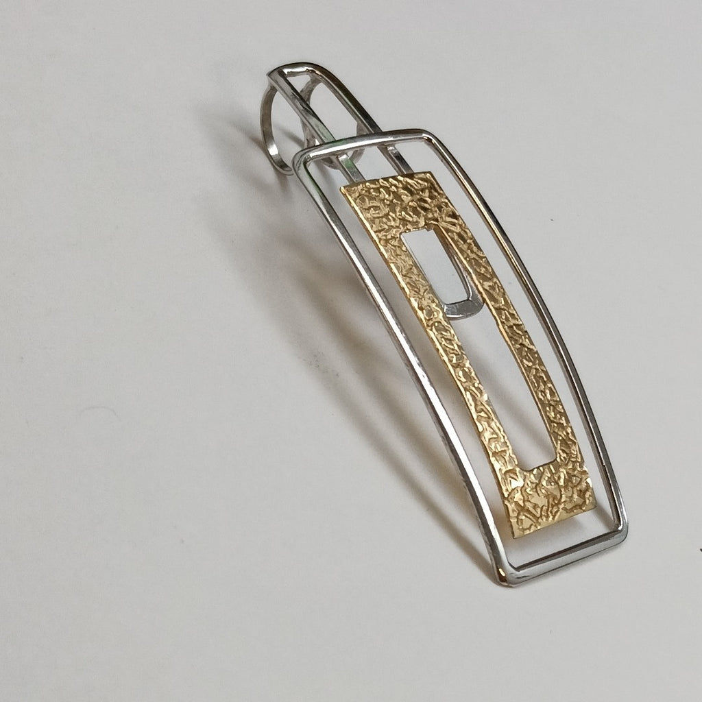 DIJE ORO COMBINADO 14 K 4,10 GRMS (SEMINUEVO)