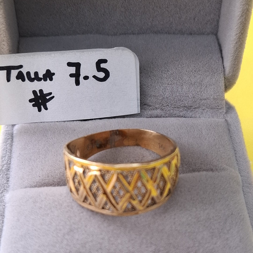 ANILLITO ORO 14 K 2.9 GRMS (SEMINUEVO)
