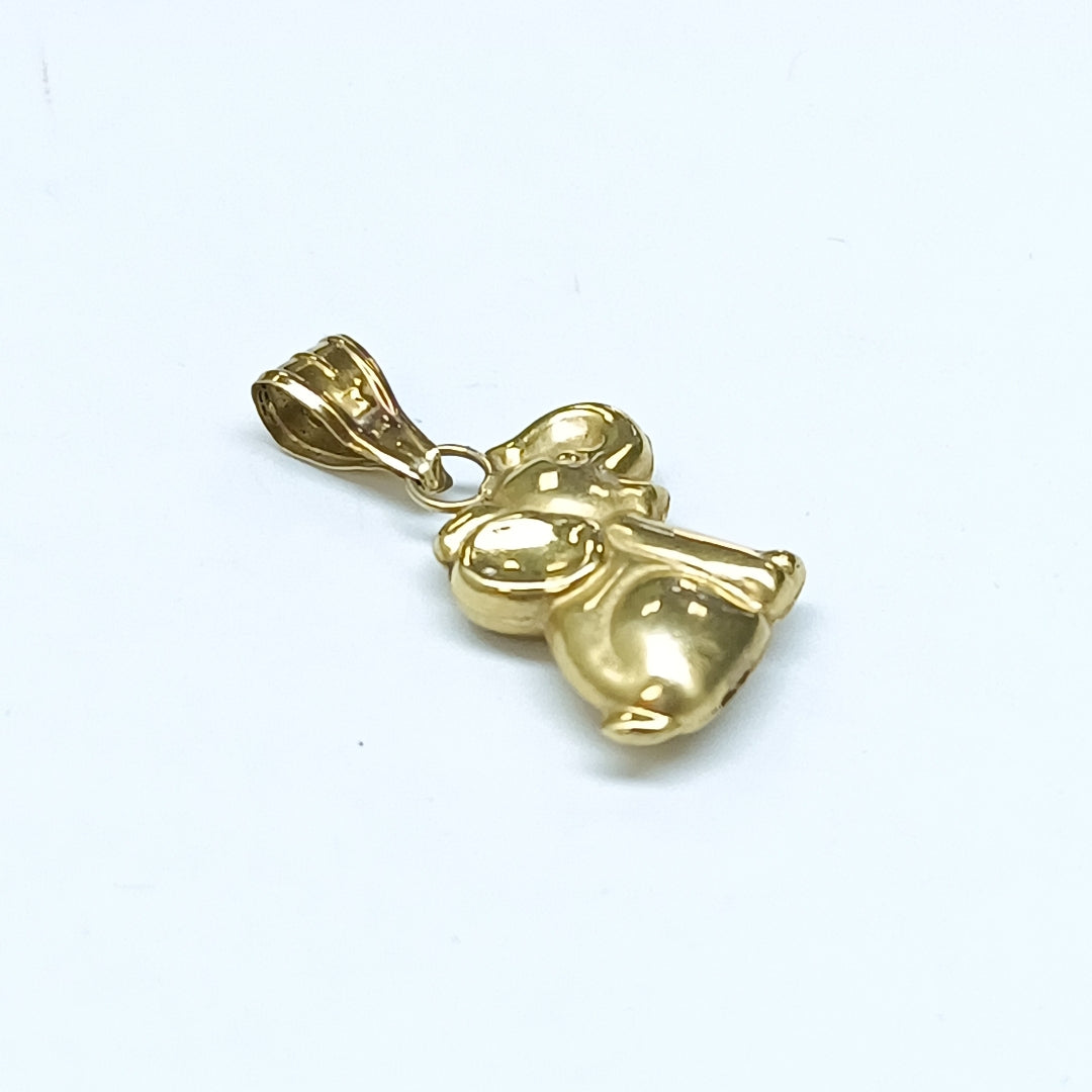 K1 0,80 GRMS 14 K ESPECIFICACIONES COMPLEMENTARIAS DIJE FORMA ELEFANTE (SEMINUEVO)