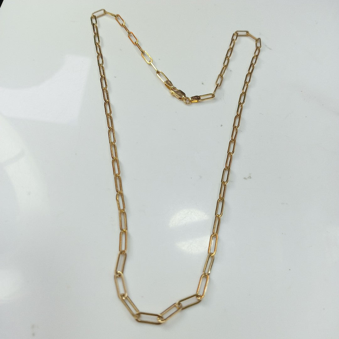 CADENA ORO 10 K 3.8 GRMS (SEMINUEVO)