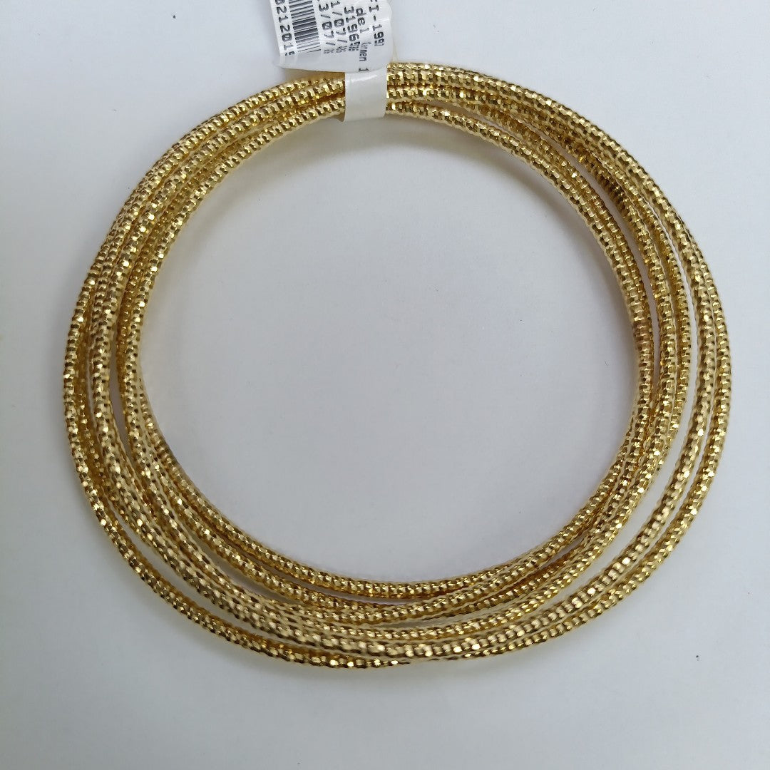 PULSERA RIGIDA ORO 14 K 26.5 GRMS (SEMINUEVO)