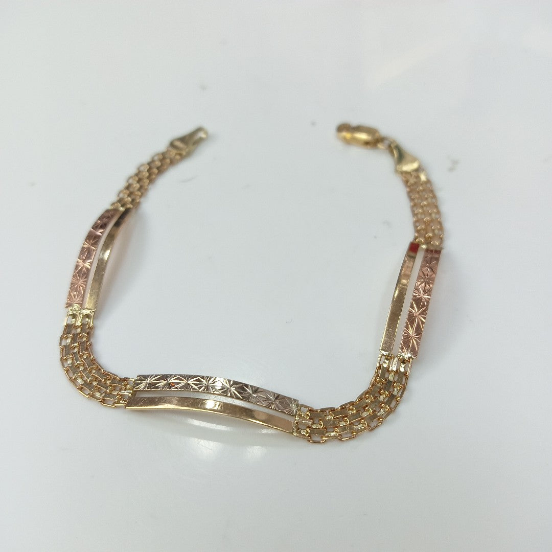 PULSERA ORO 10 K 4.8 GRMS (SEMINUEVO)
