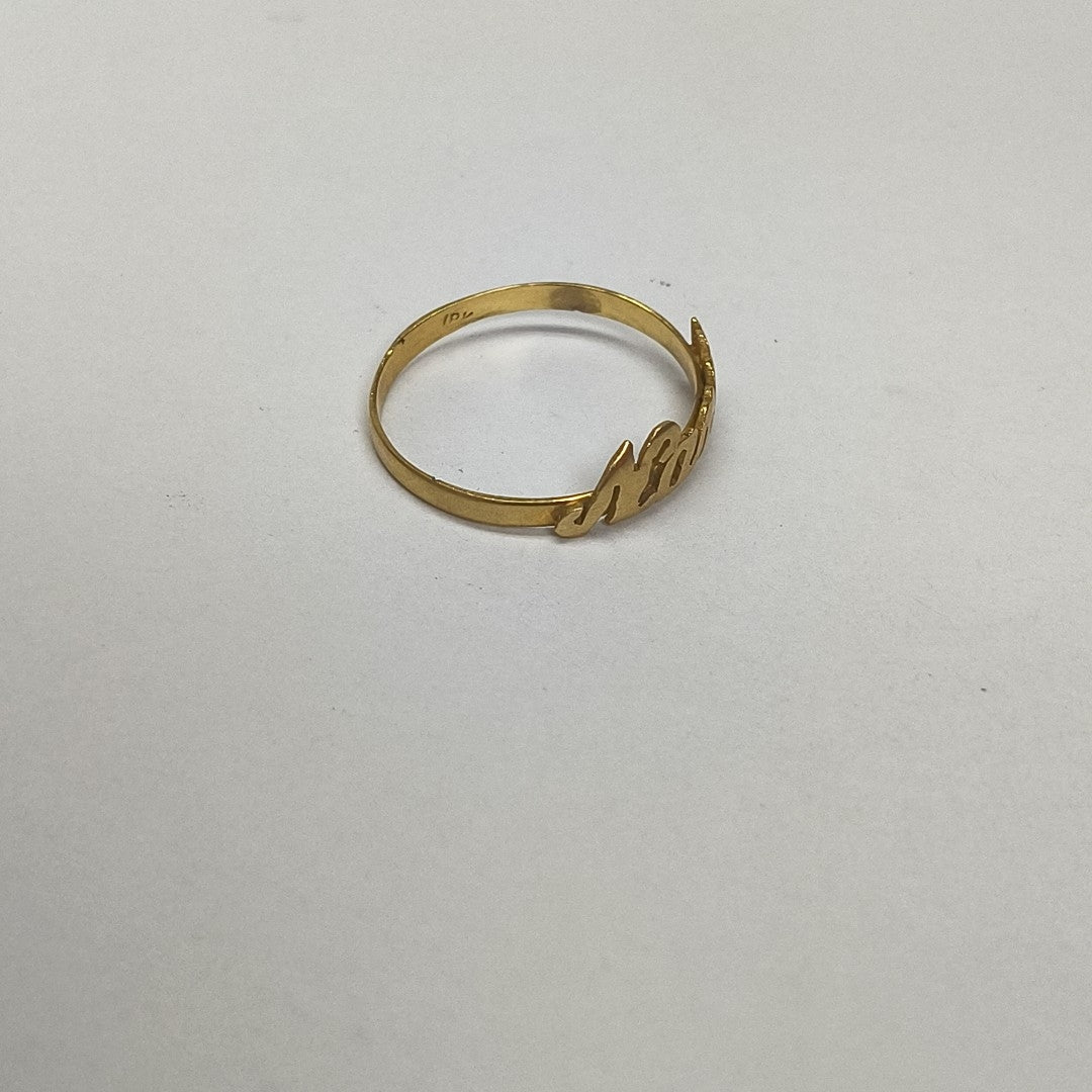 ANILLITO ORO 18 K 1.3 GRMS (SEMINUEVO)