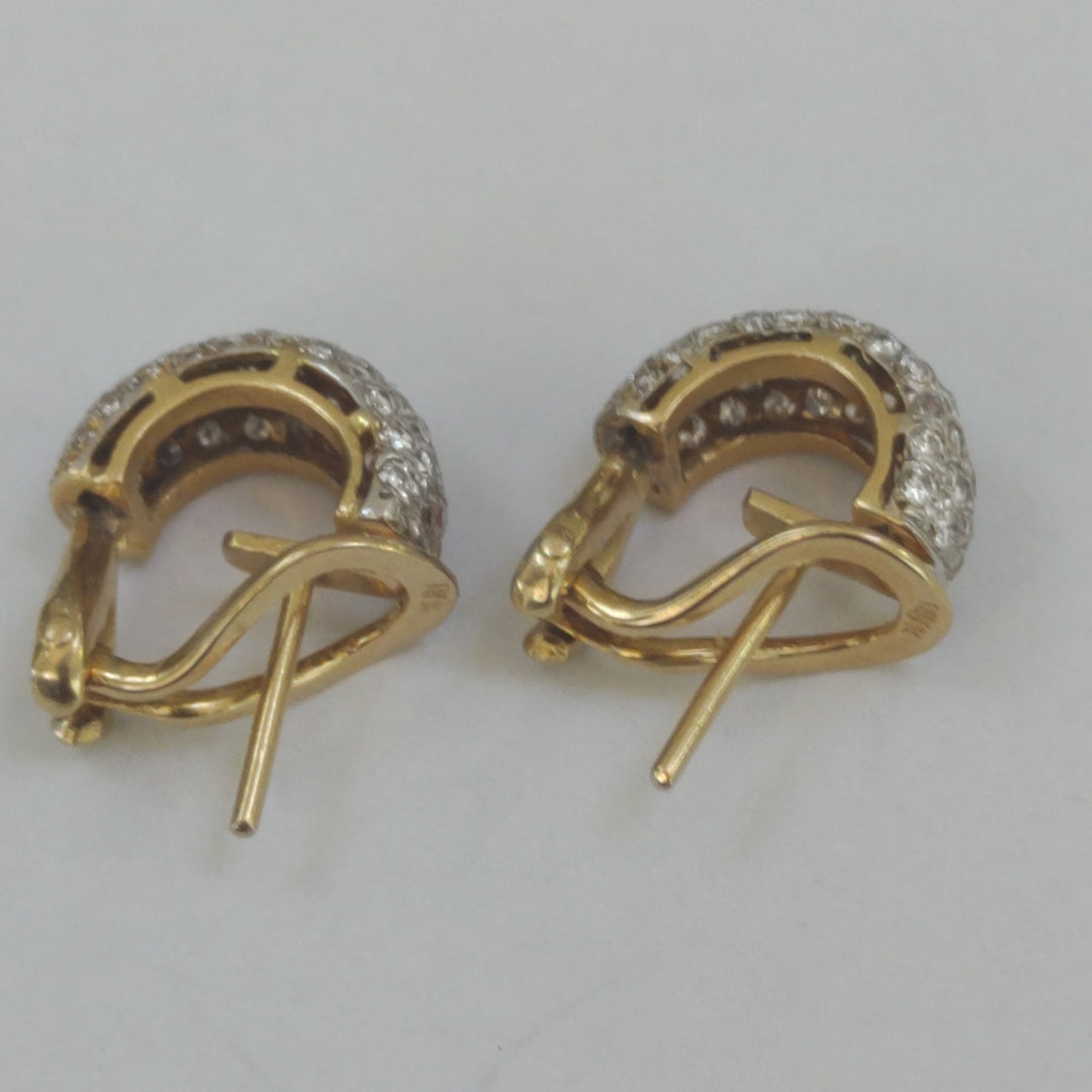 ARETES PAR ORO 14 K 4.8 GRMS (SEMINUEVO)