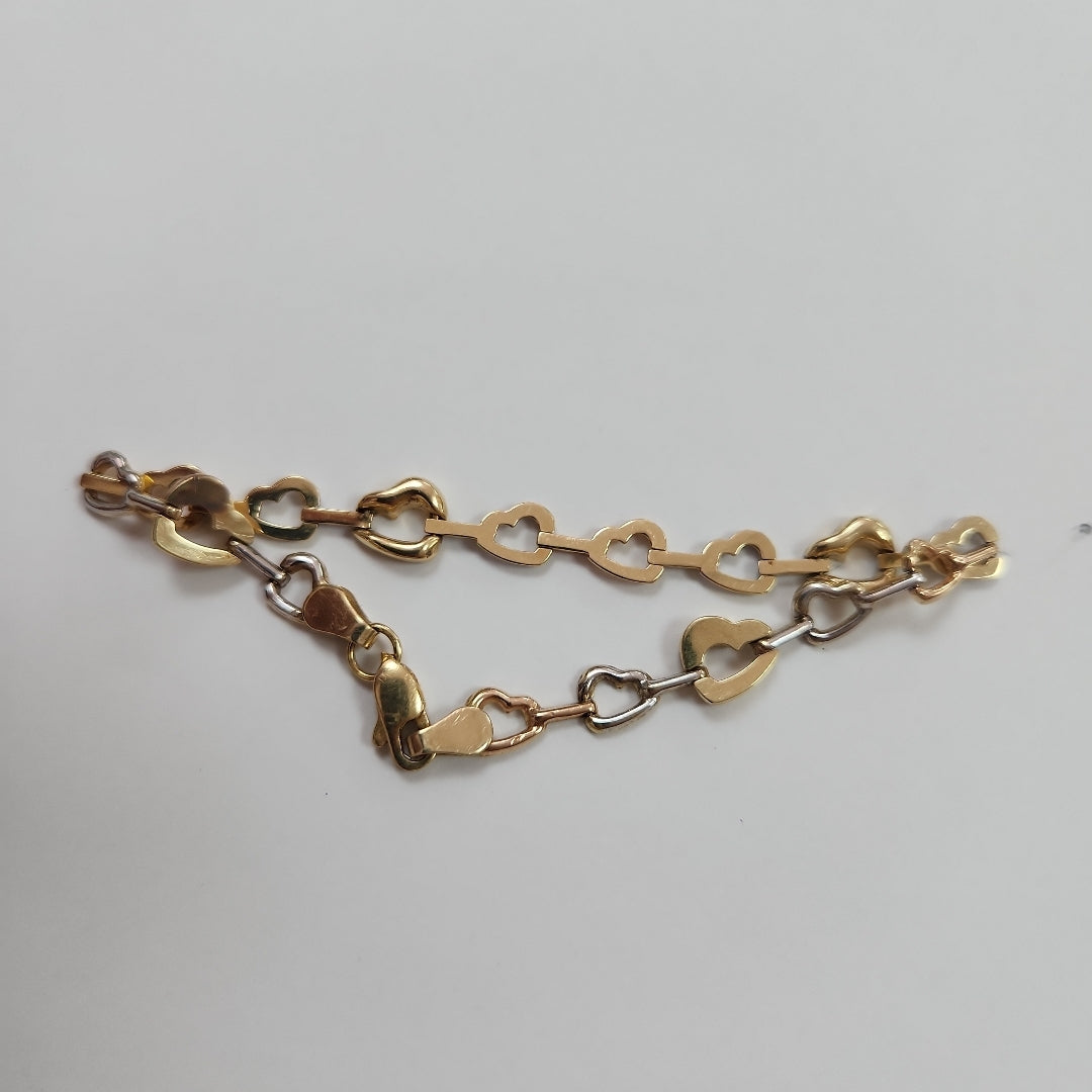 PULSERA ORO 14 K 5.6 GRMS (SEMINUEVO)