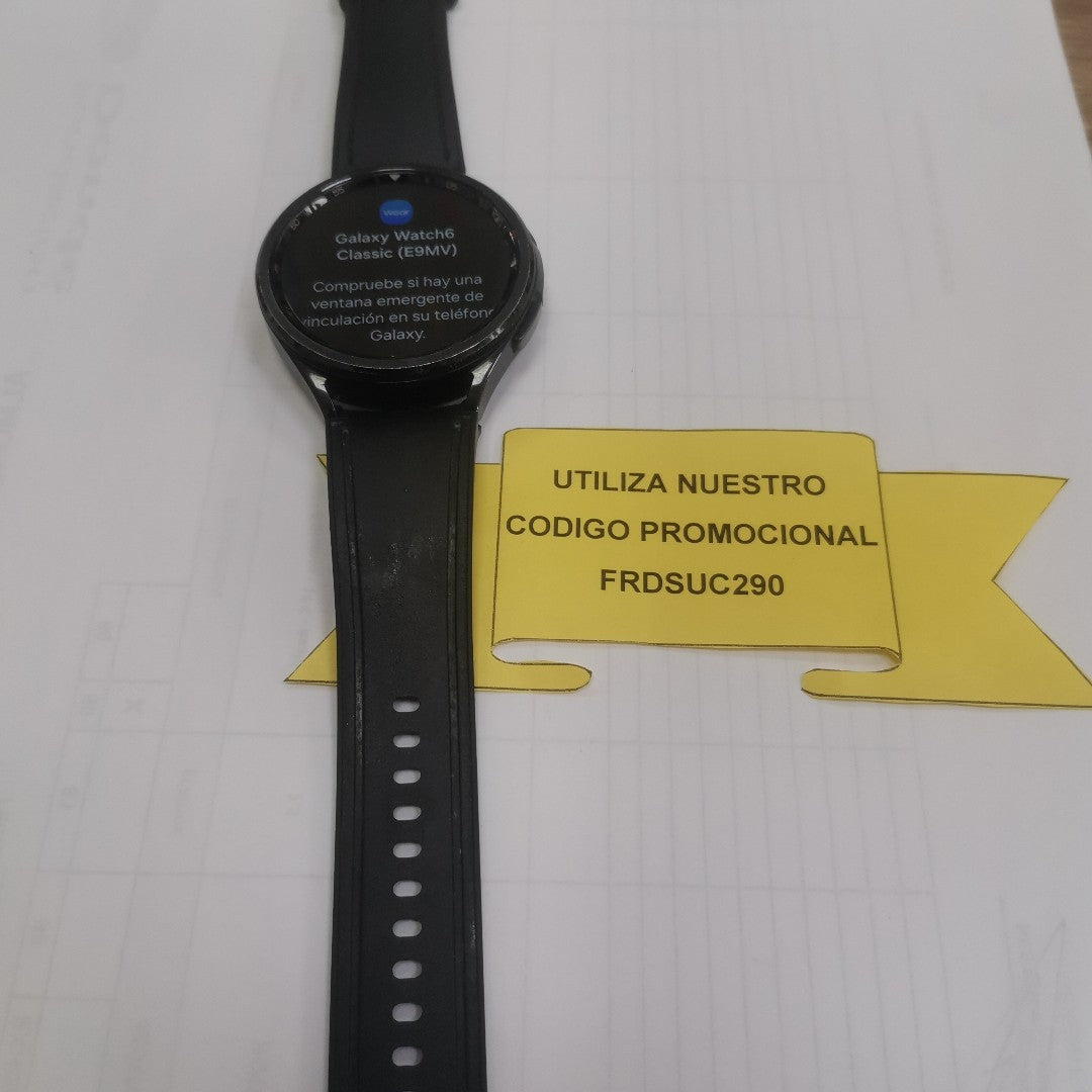 SMARTWATCH SAMSUNG GALAXY WATCH 6 CLASSIC SM-R960 47 MM GPS (SEMINUEVO)