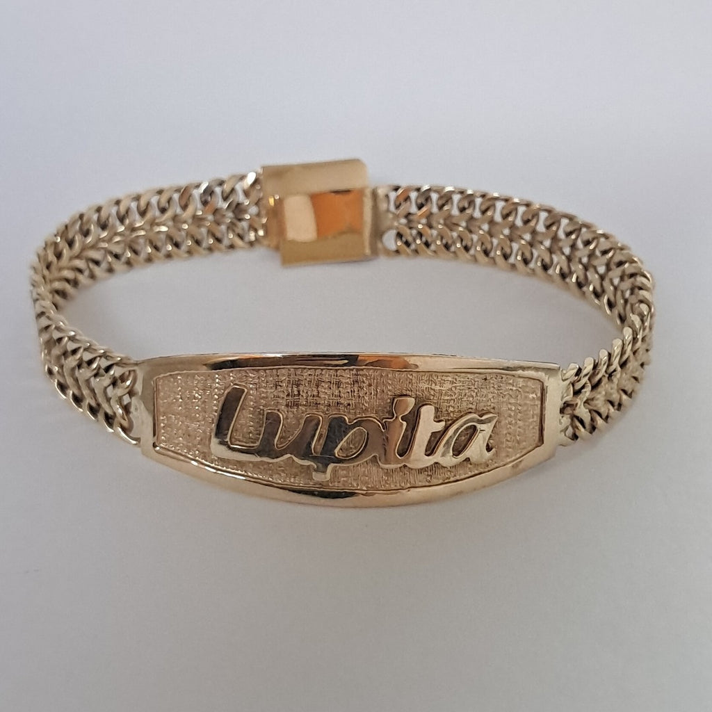 ESCLAVA ORO 14 K 23,10 GRMS (SEMINUEVO)