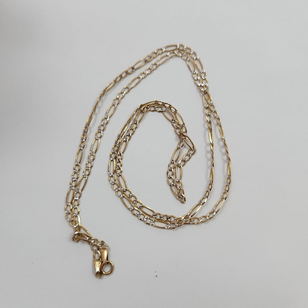CADENA ORO, RODIADO 14 K 4.8 GRMS (SEMINUEVO)
