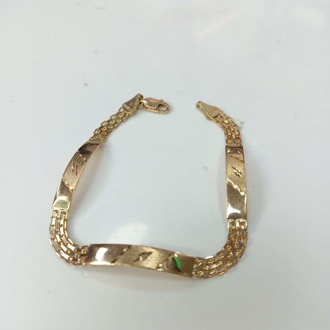 PULSERA ORO 10 K 4.5 GRMS (SEMINUEVO)
