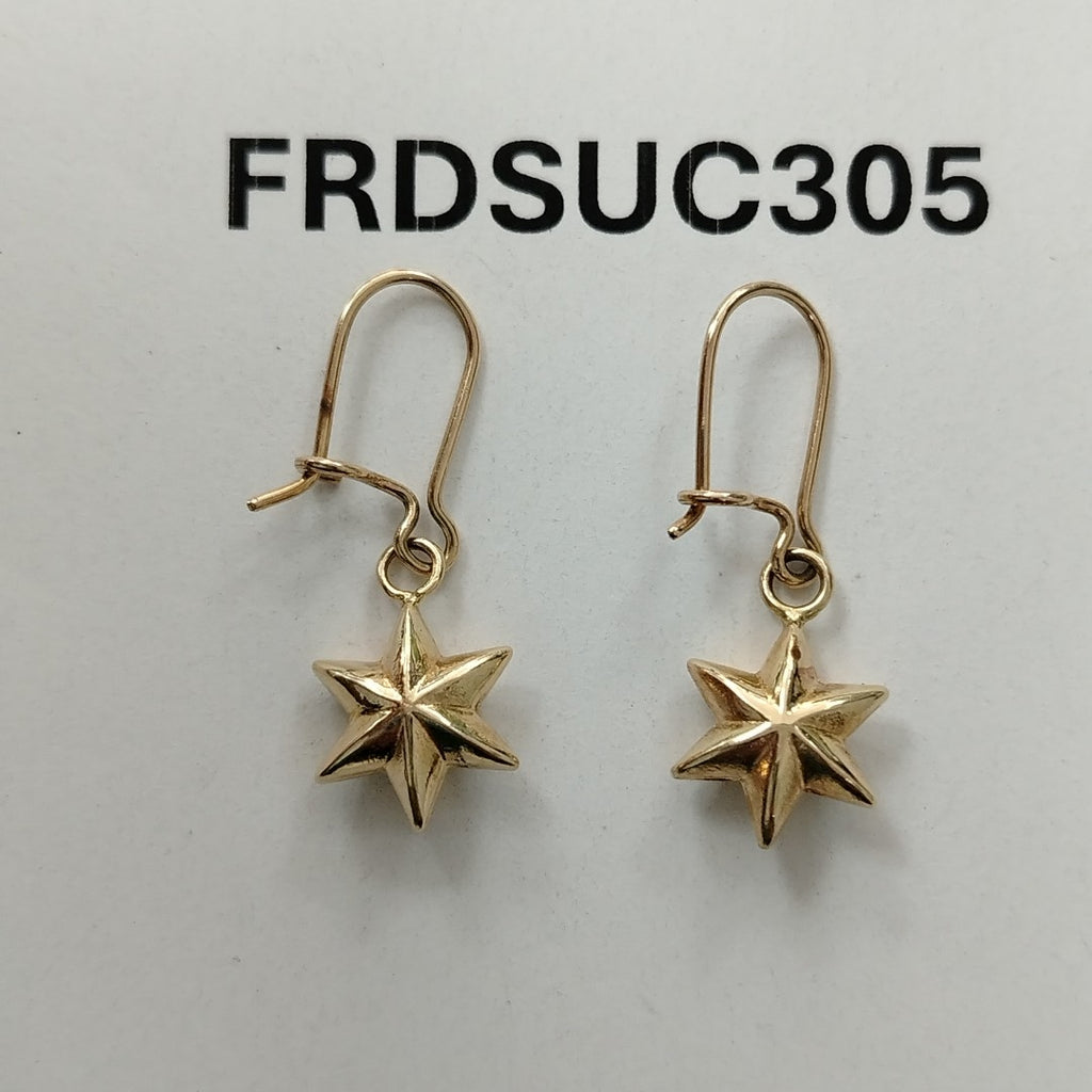 ARETES PAR ORO 14 K 1,70 GRMS (SEMINUEVO)