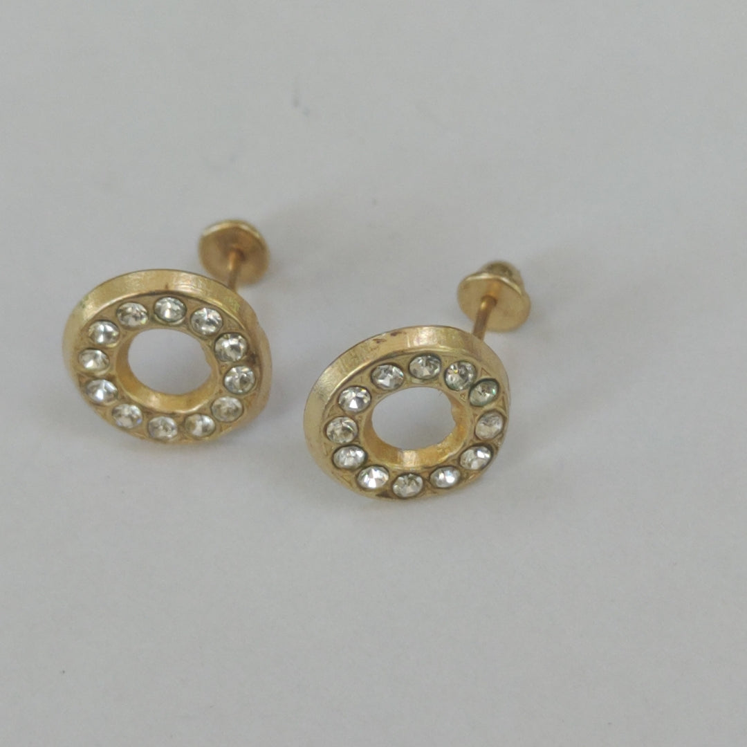 BROQUELES PAR ORO 10 K 0,40 GRMS (SEMINUEVO)