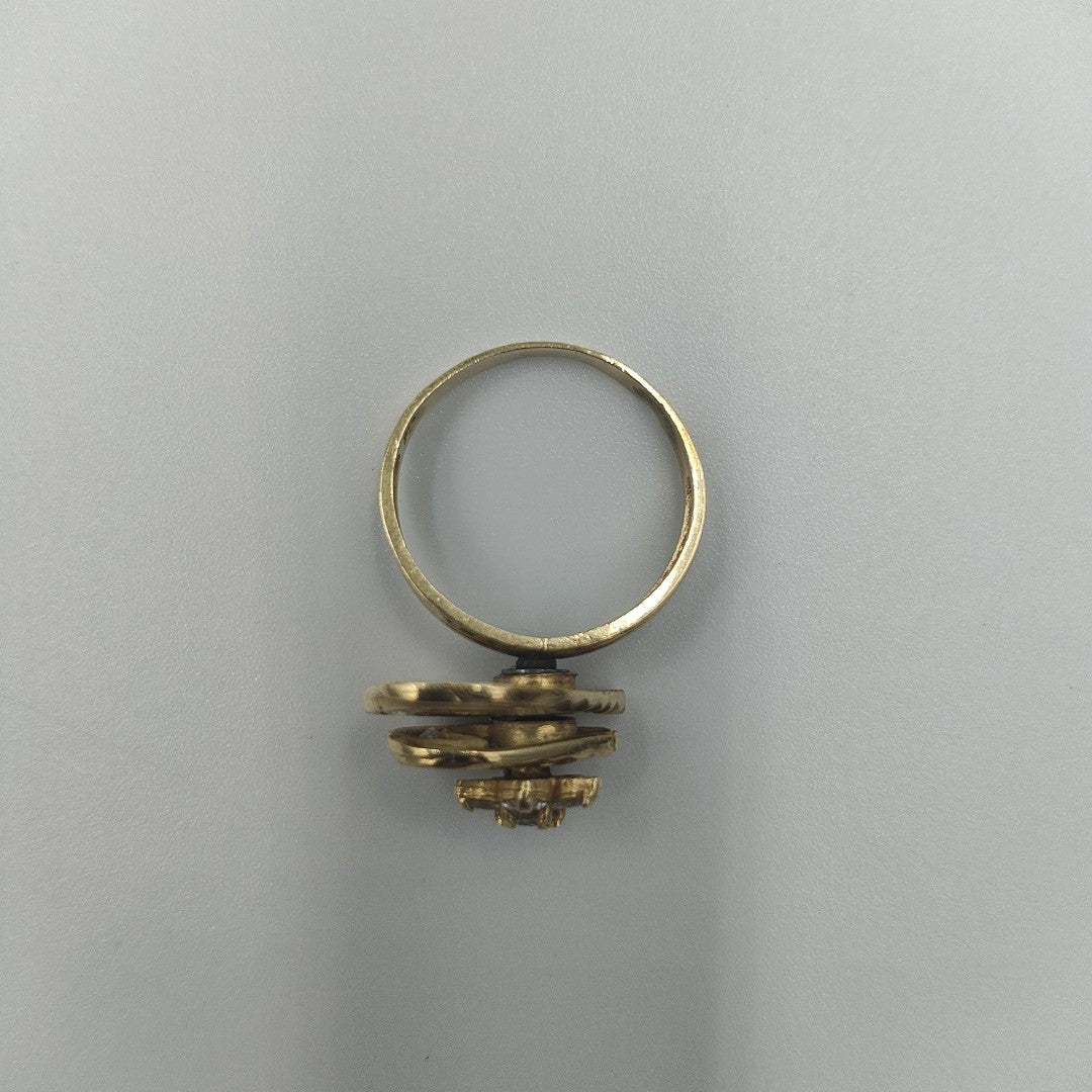 ANILLITO ORO,ACERO 14 K 4,00 GRMS (SEMINUEVO)