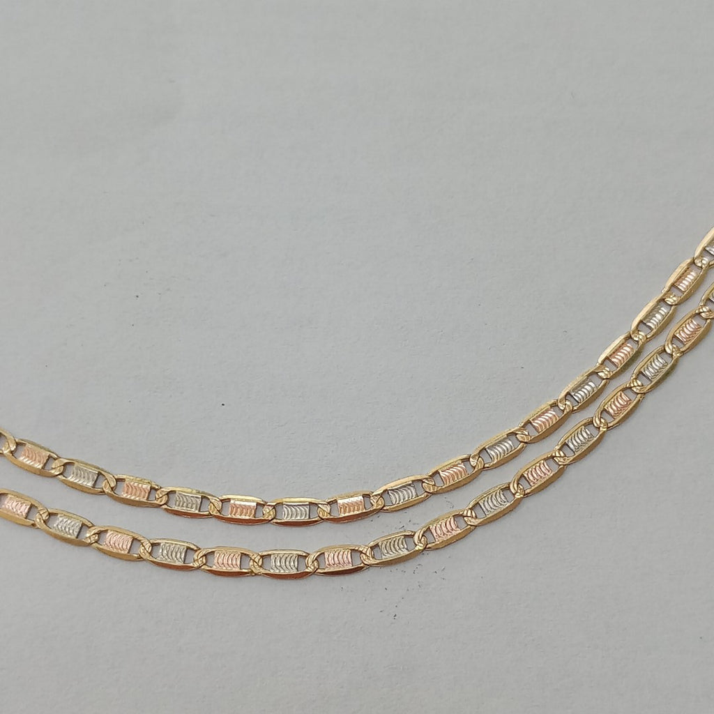 CADENA ORO COMBINADO 10 K 5.3 GRMS (SEMINUEVO)