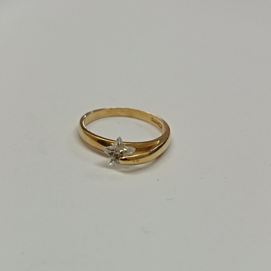 ANILLO ORO 14 K 2,40 GRMS (SEMINUEVO)