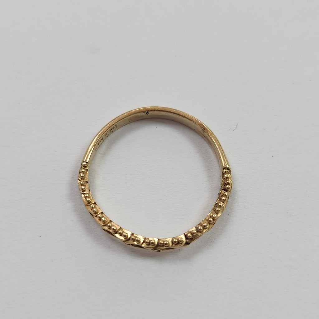 ANILLO ORO 14 K 2 GRMS (SEMINUEVO)