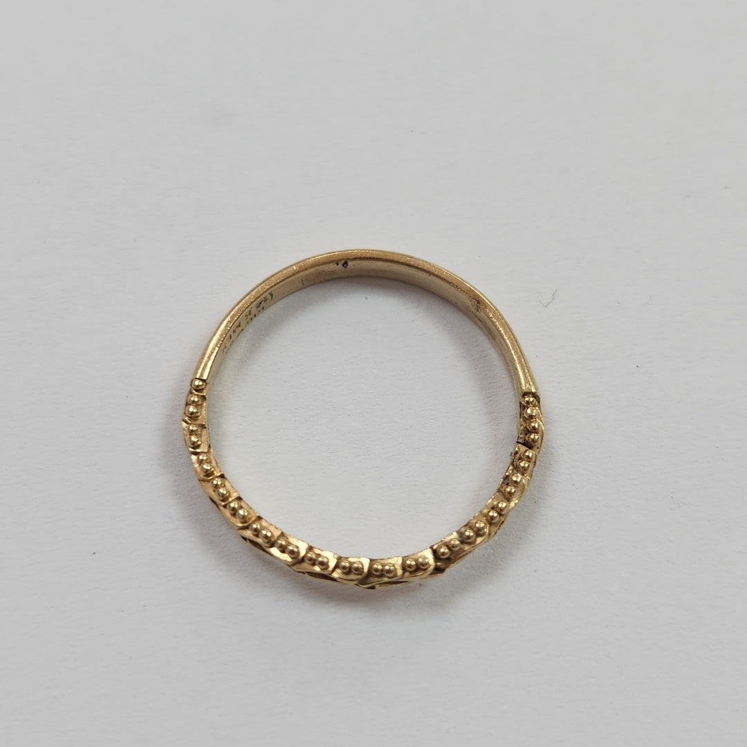 ANILLO ORO 14 K 2 GRMS (SEMINUEVO)