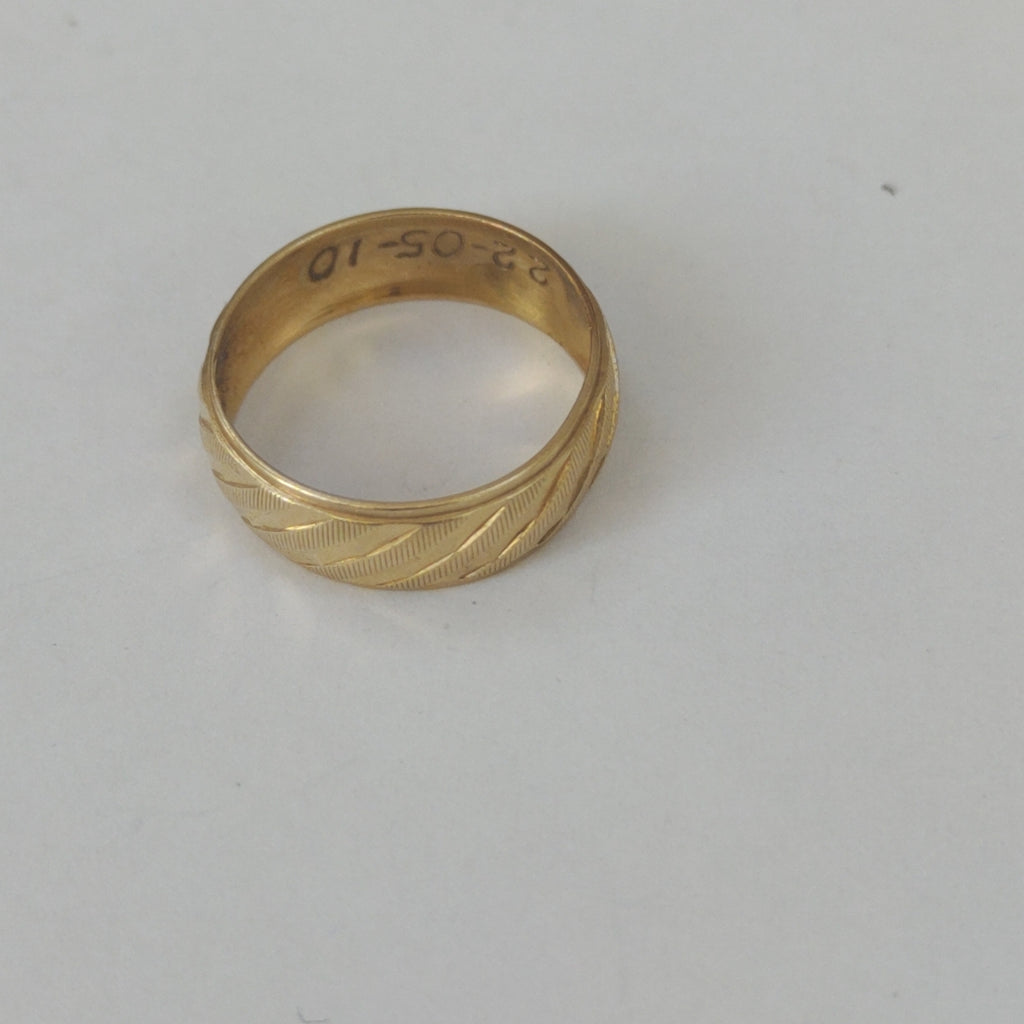 ARGOLLA ORO 14 K 1.7 GRMS (SEMINUEVO)