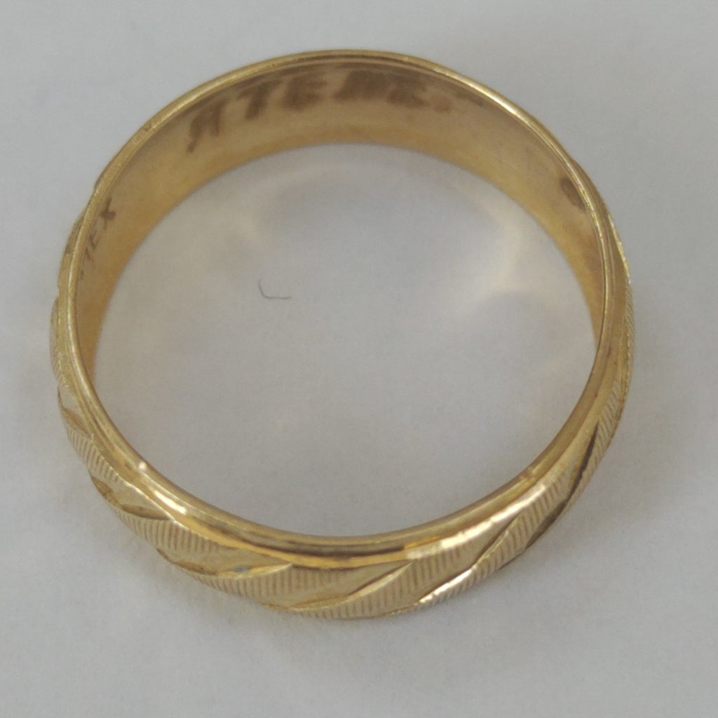 ARGOLLA ORO 14 K 1.8 GRMS (SEMINUEVO)