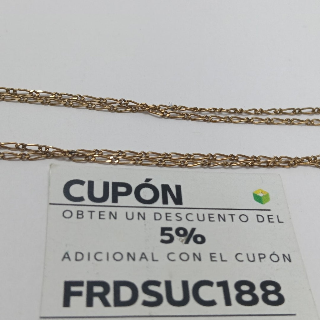 CADENA ORO 10 K 2.2 GRMS (SEMINUEVO)