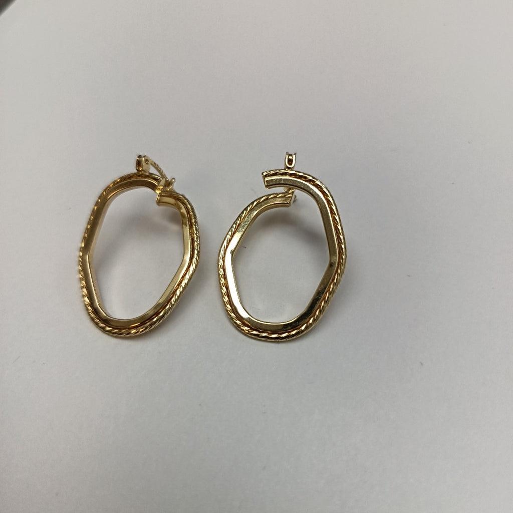 ARRACADAS PAR ORO 14 K 2,60 GRMS (SEMINUEVO)