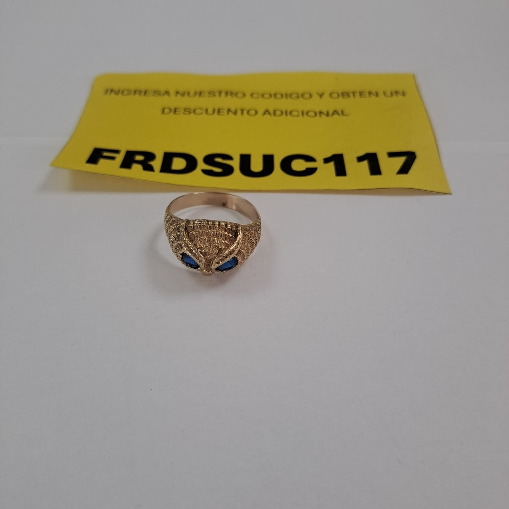ANILLO ORO 10 K 6.3 GRMS (SEMINUEVO)