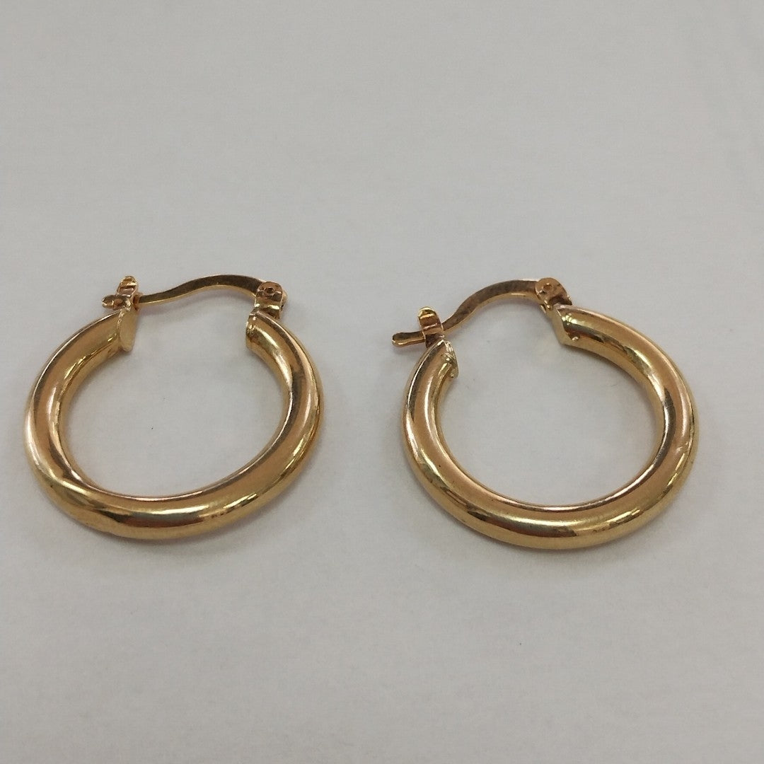 ARRACADAS PAR ORO 10 K 1.8 GRMS (SEMINUEVO)