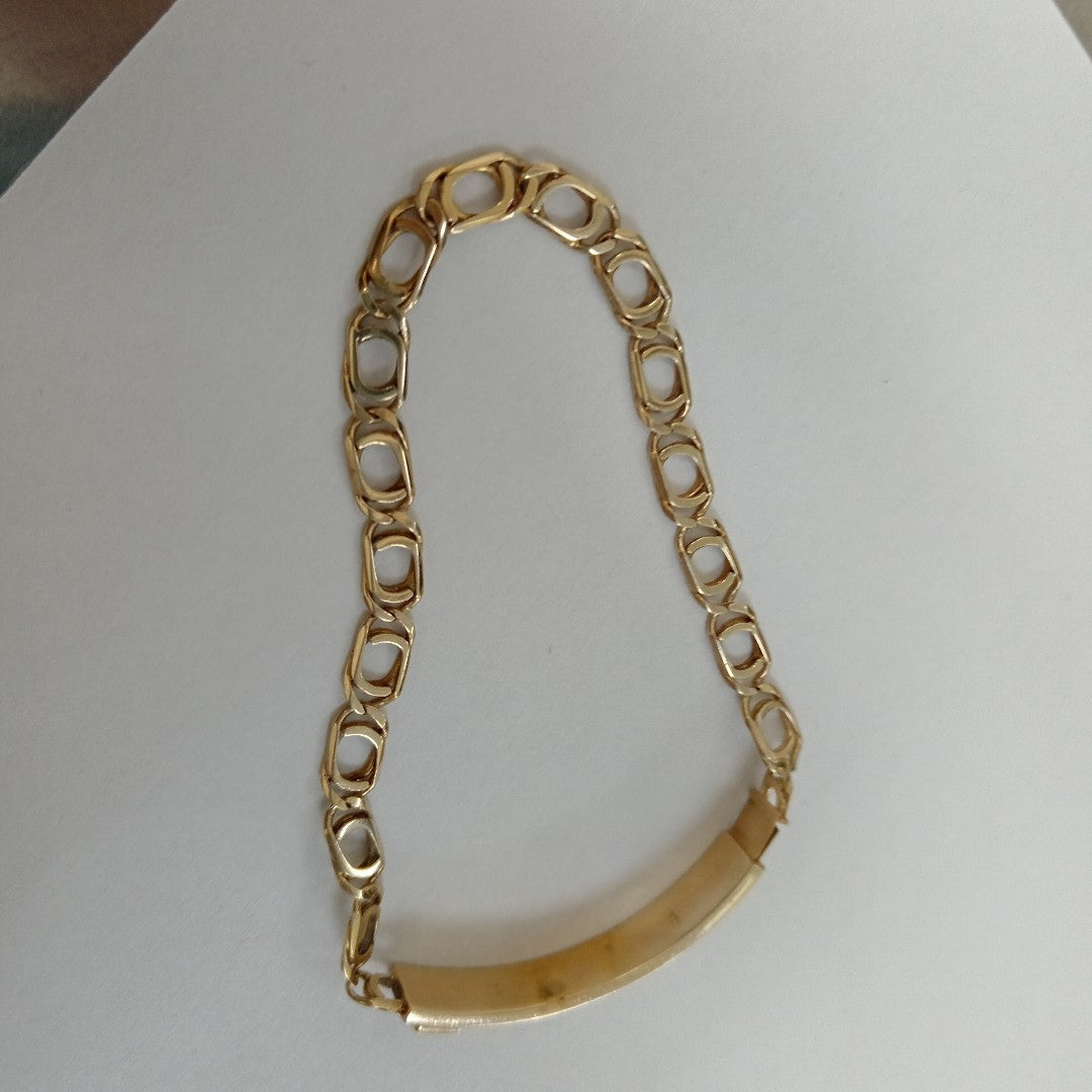 ESCLAVA ORO 14 K 8.7 GRMS (SEMINUEVO)