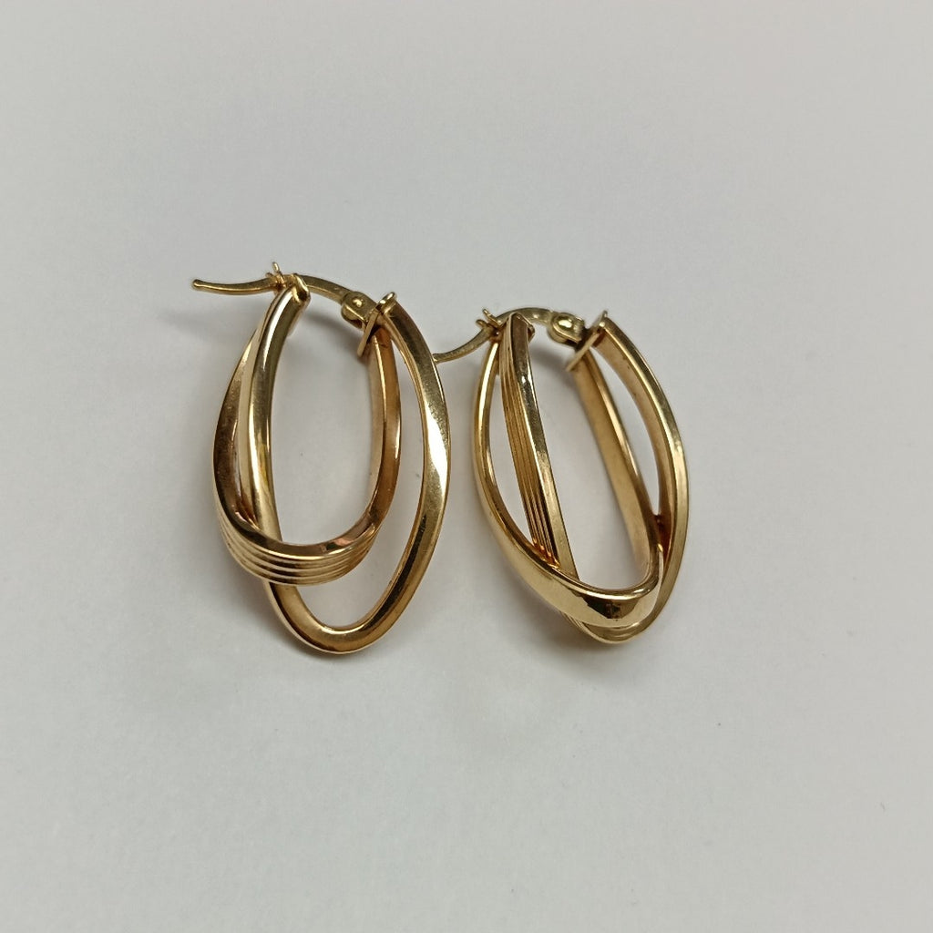 ARRACADAS PAR ORO 14 K 4,10 GRMS (SEMINUEVO)