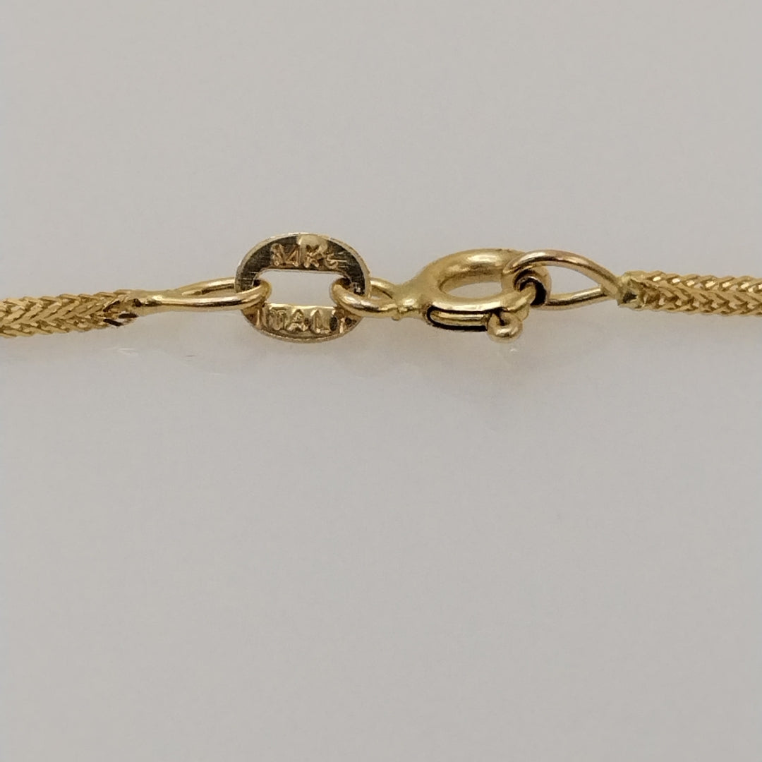 CADENA ORO 14 K 2,50 GRMS (SEMINUEVO)