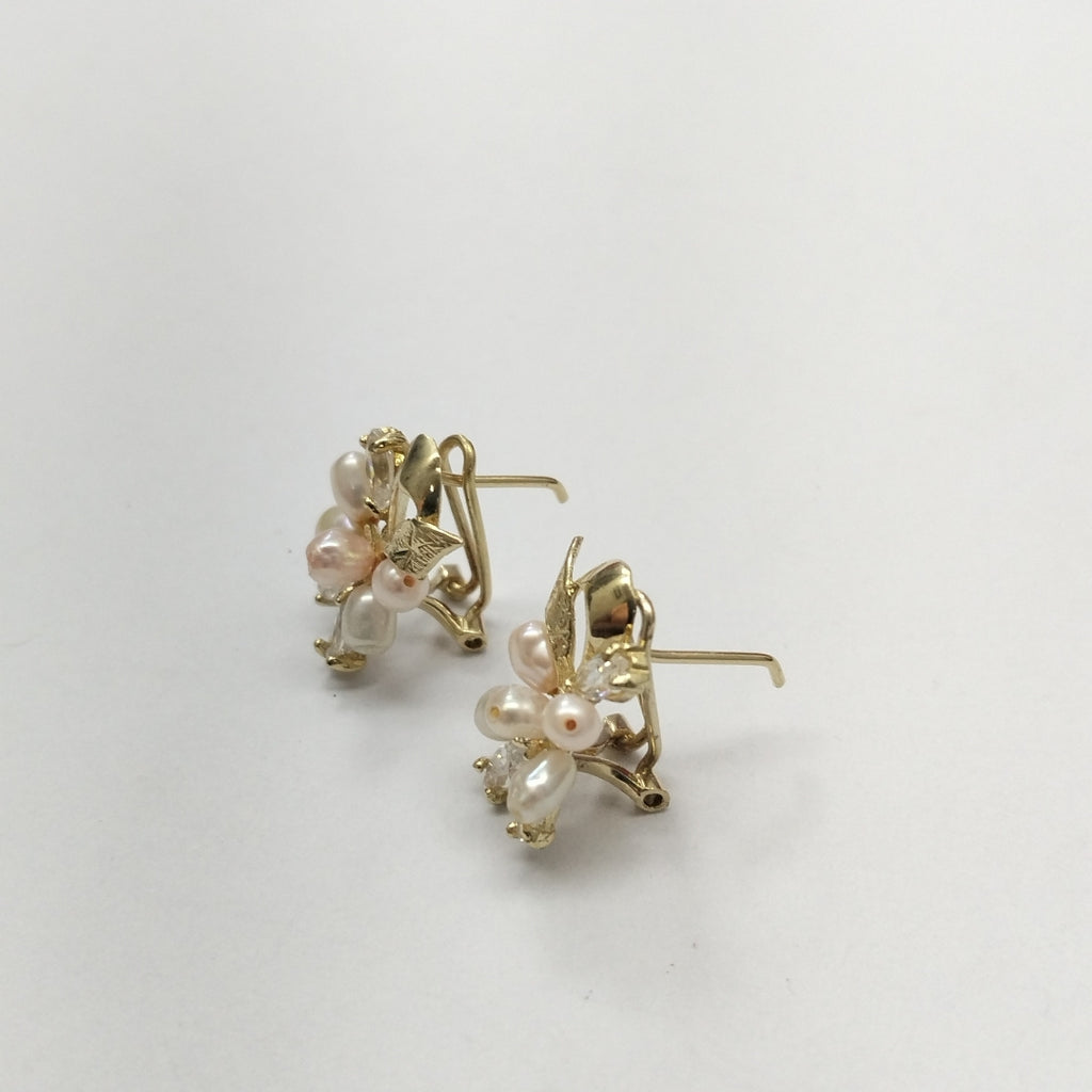 ARETES PAR ORO 14 K 3,60 GRMS (SEMINUEVO)