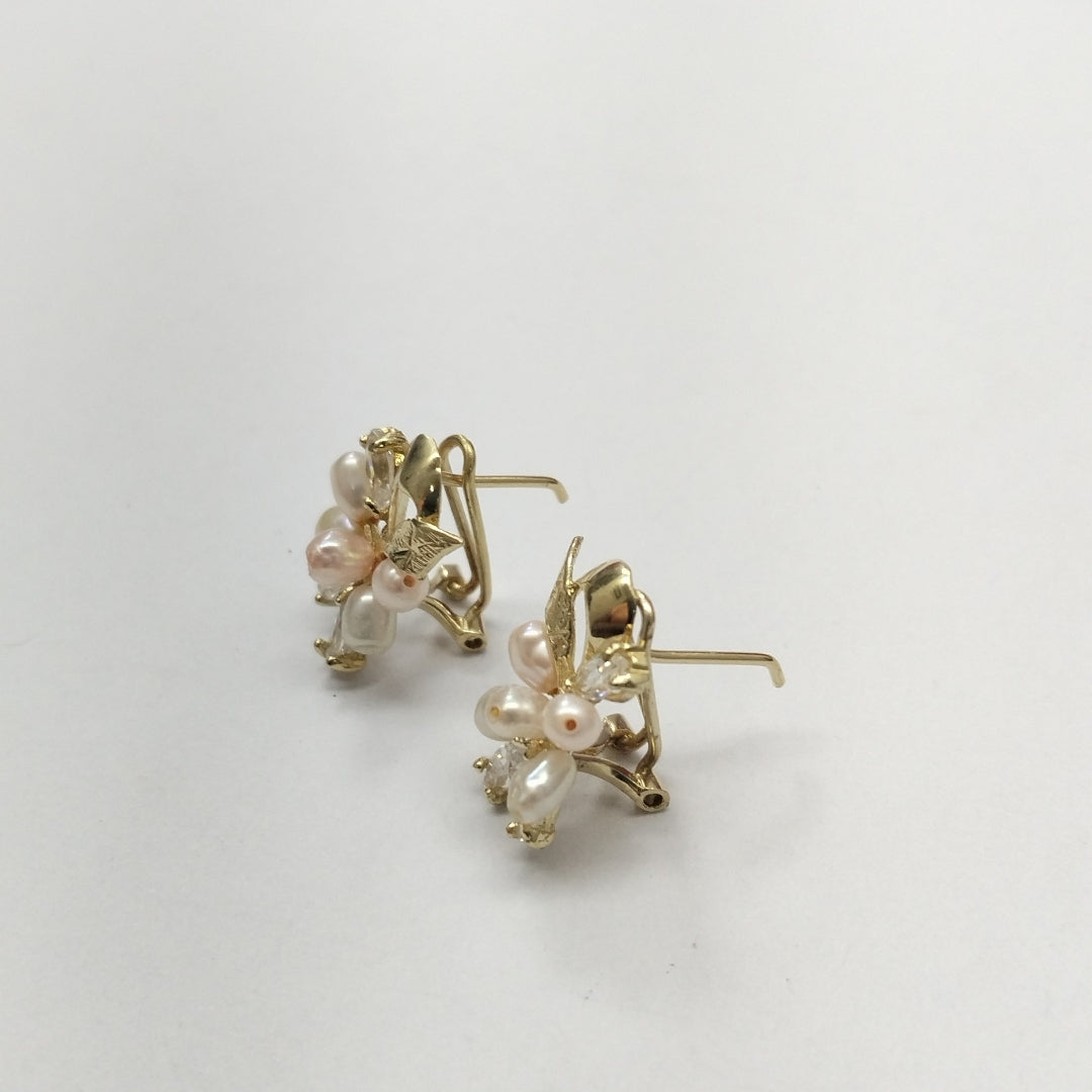 ARETES PAR ORO 14 K 3,60 GRMS (SEMINUEVO)