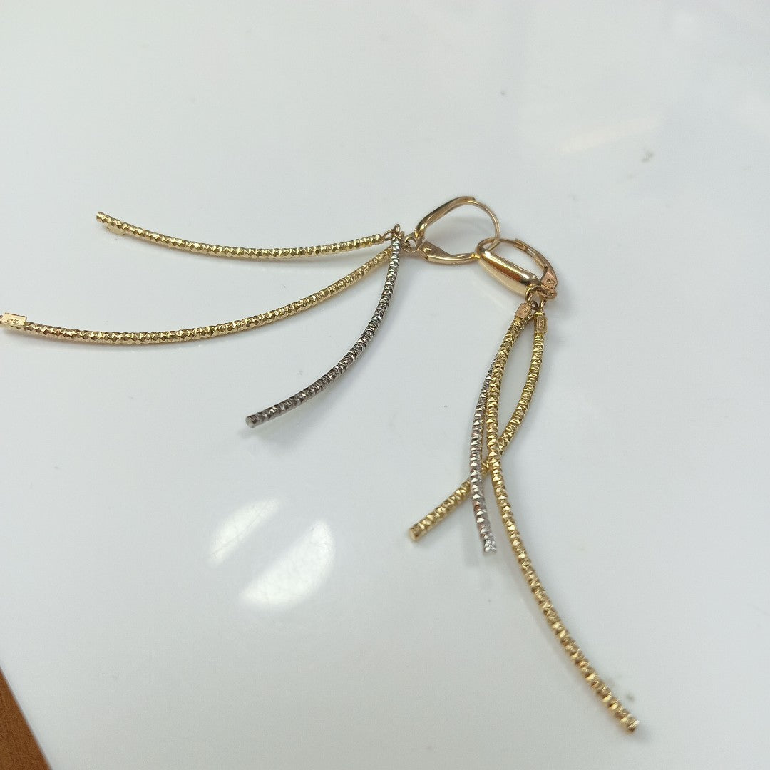ARETES PAR ORO 10 K 2.7 GRMS (SEMINUEVO)