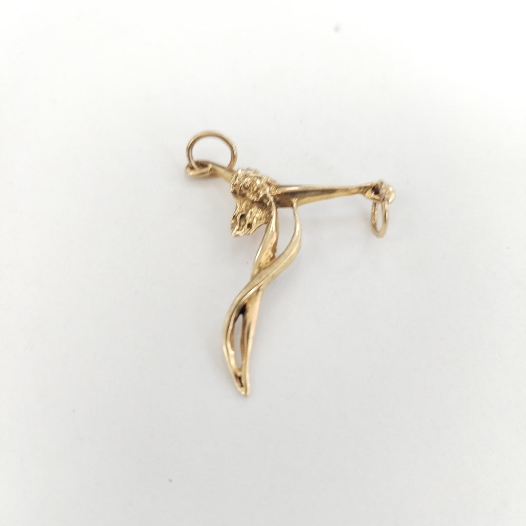 CRUCIFIJO ORO 14 K 2.5 GRMS (SEMINUEVO)