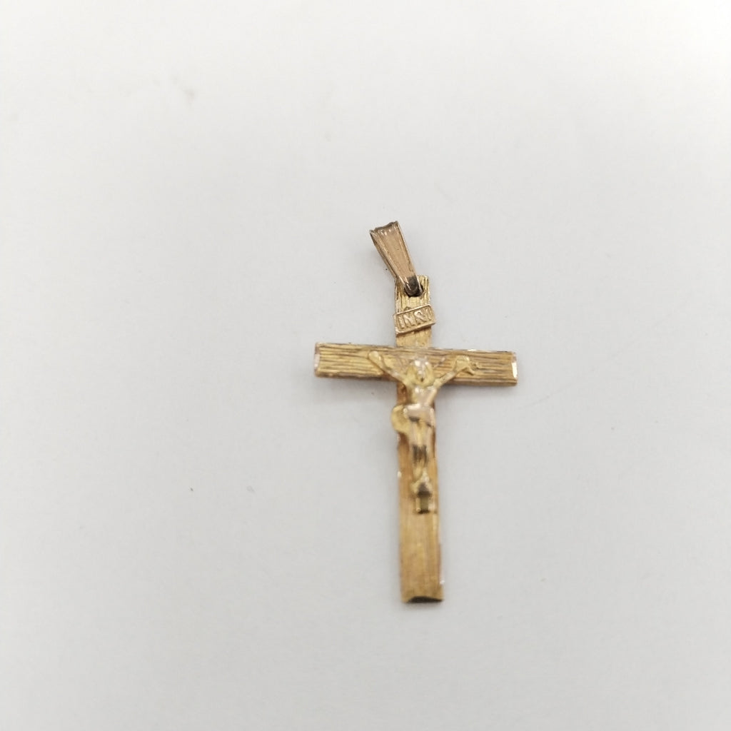 CRUCIFIJO ORO 10 K 1,30 GRMS (SEMINUEVO)