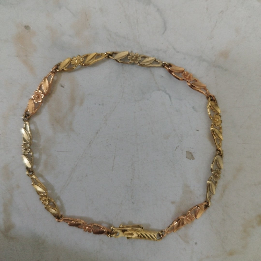 PULSERA ORO 14 K 4.3 GRMS (SEMINUEVO)