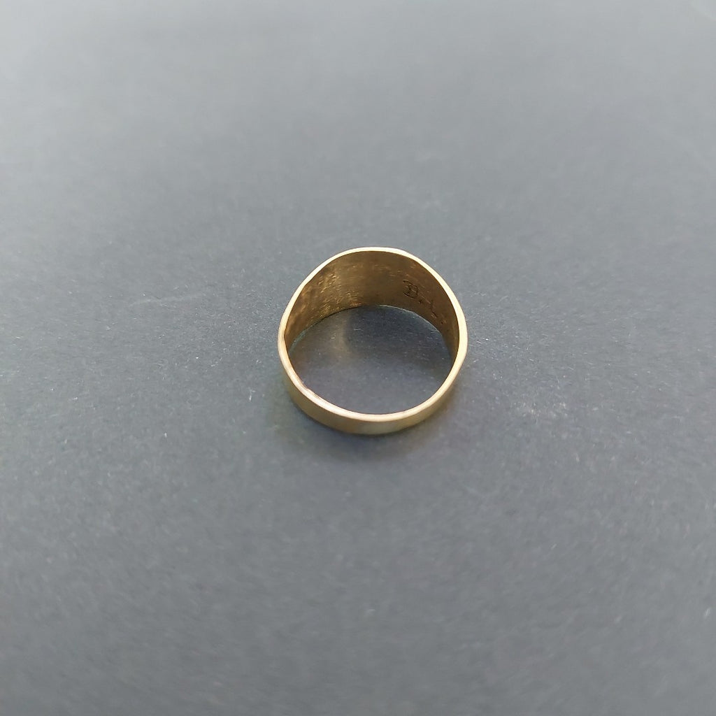 ANILLO DE GRADUACIÓN ORO 10 K 1.5 GRMS (SEMINUEVO)