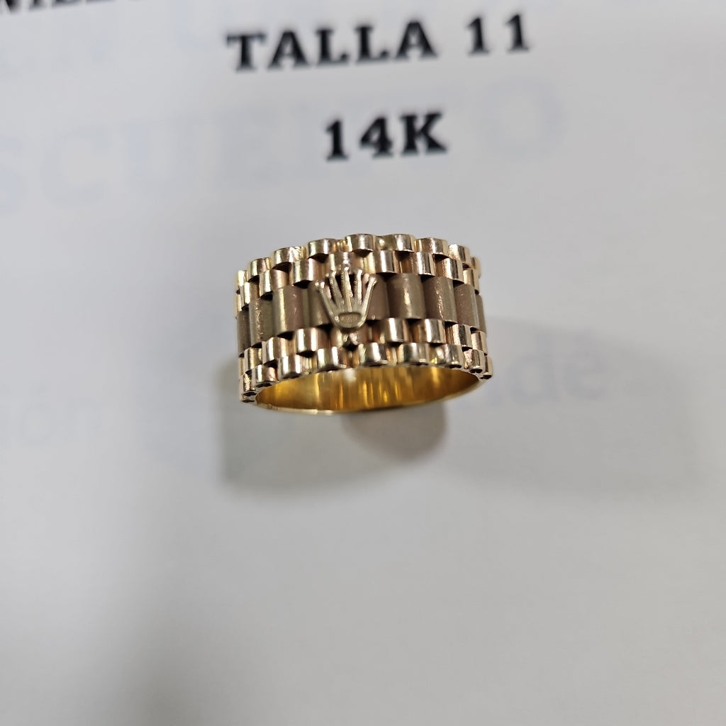 ANILLO ORO 14 K 9.1 GRMS (SEMINUEVO)